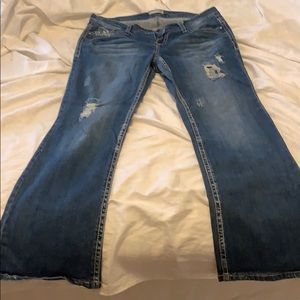 Maurice’s boot cut jeans
